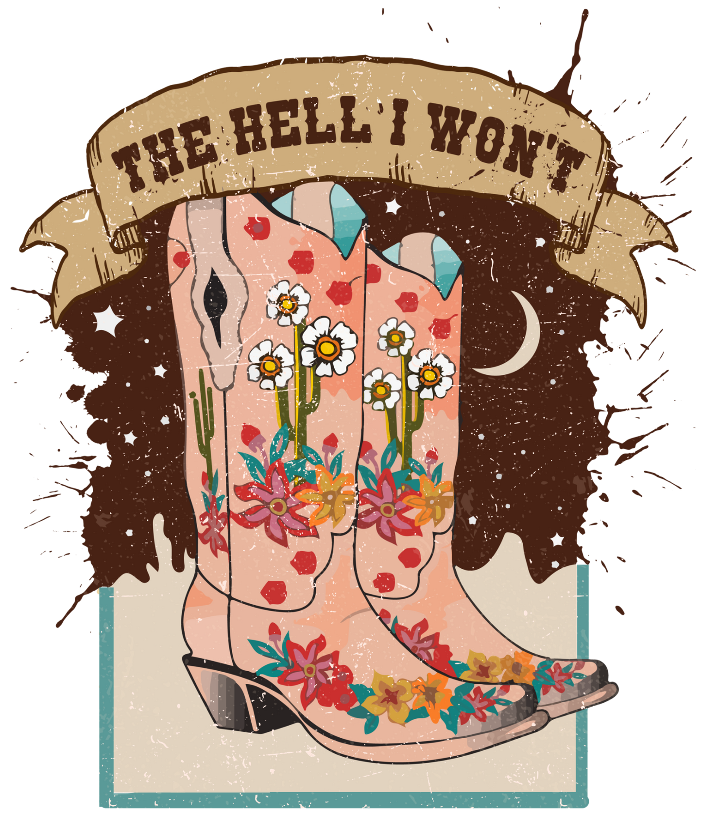 THE HELL I WON’T-DTF TRANSFER