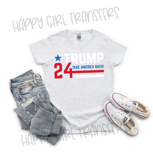 TRUMP 24 - DTF TRANSFER