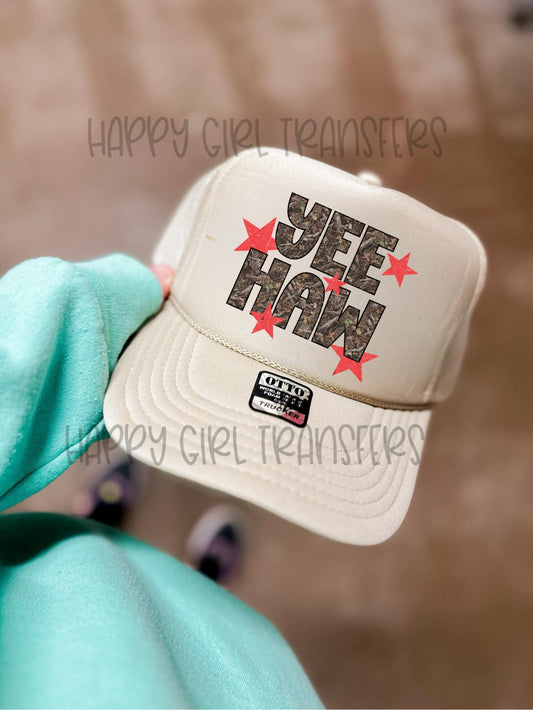 CAMO YEEHAW - DTF TRANSFER