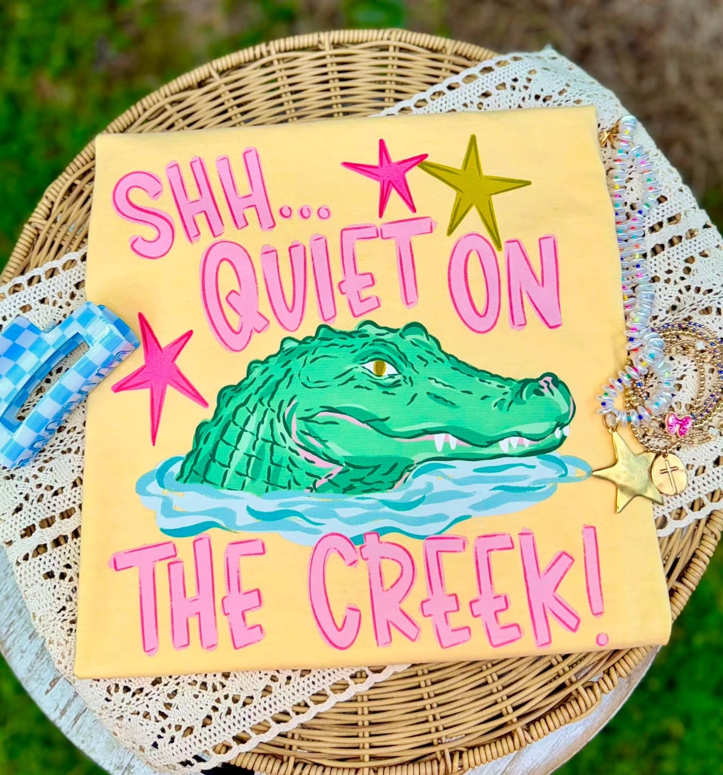 SHHH.. QUIET ON THE CREEK - DTF TRANSFER