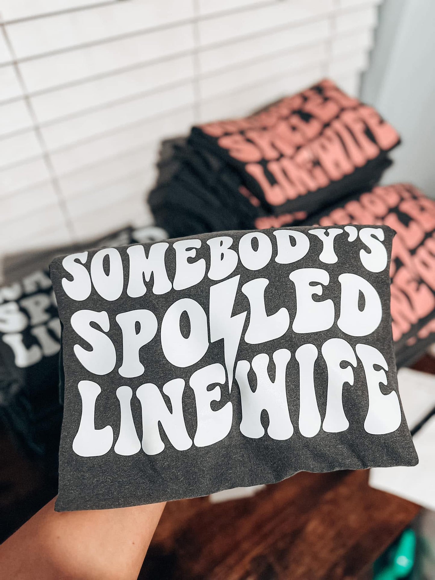 SOMEBODY’S SPOILED LINEWIFE - DTF TRANSFER
