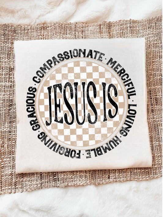 JESUS IS - DTF TRANSFER