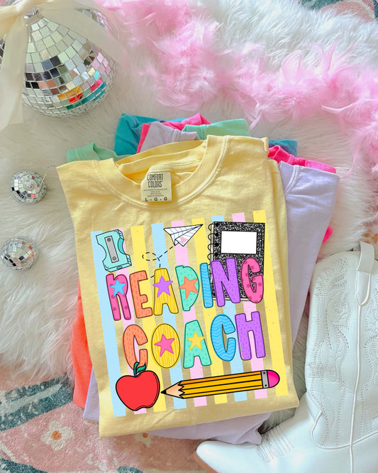 NEON READING COACH - DTF TRANSFER