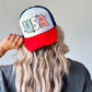 USA WITH STARS - DTF TRANSFER