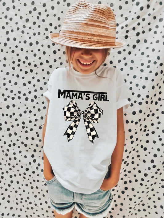 CHECKERED MAMA’S GIRL - DTF TRANSFER