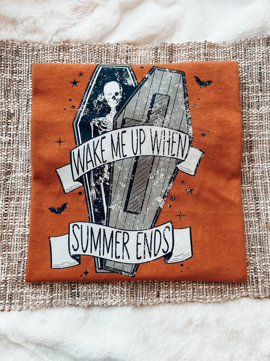 WAKE ME UP WHEN SUMMER ENDS - DTF TRANSFER