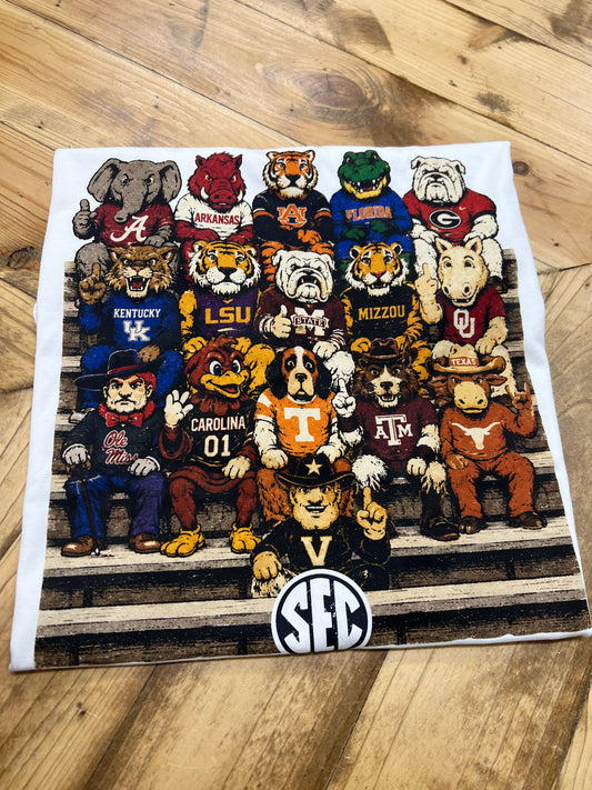 SEC MASCOTS - DTF TRANSFER
