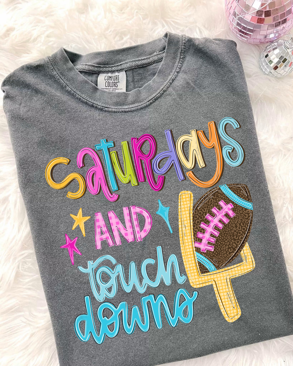 PREPPY SATURDAYS AND TOUCH DOWNS - DTF TRANSFER