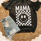 MAMA CHECKERED SMILEY - DTF TRANSFER