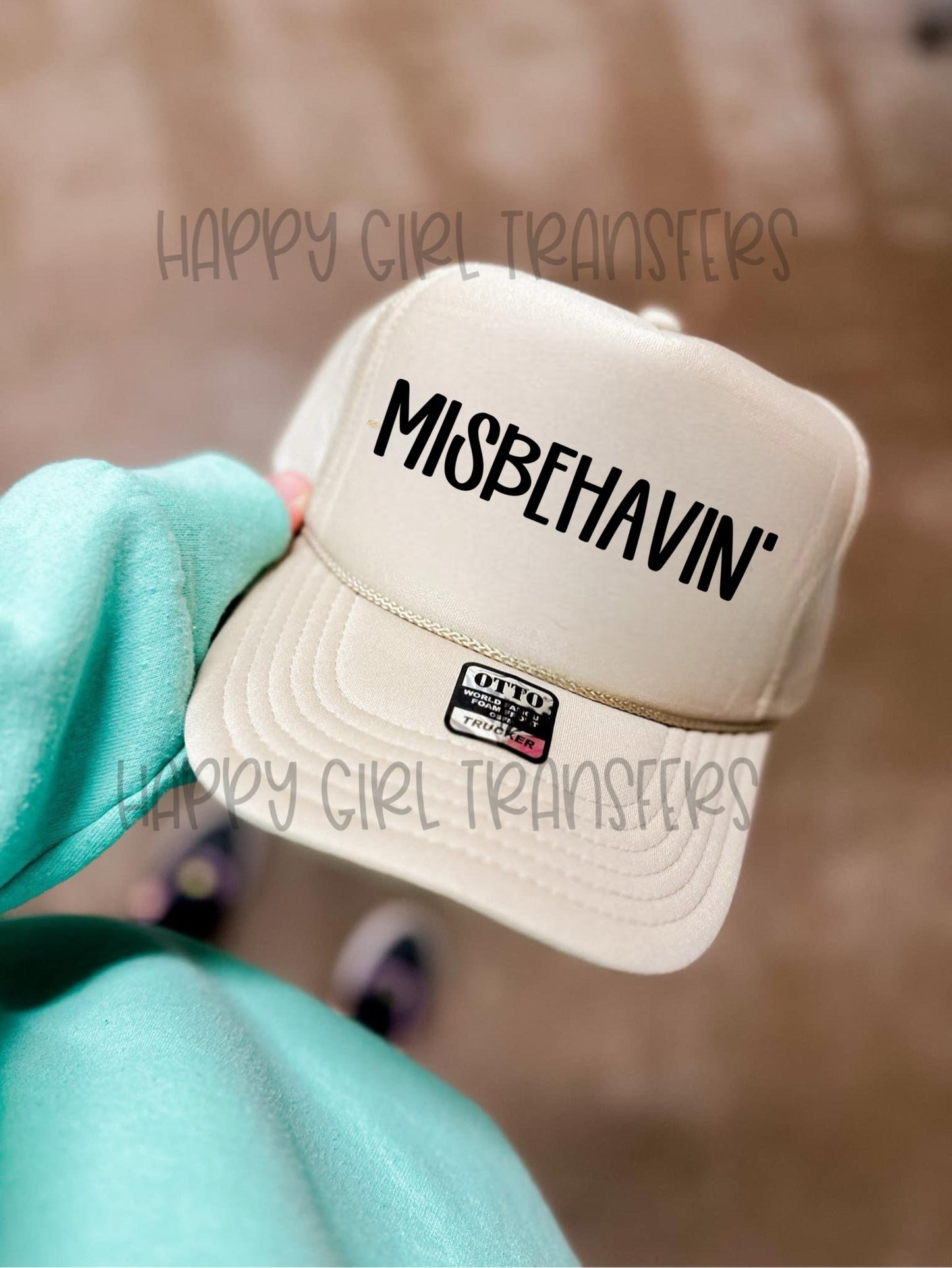 MISBEHAVIN’ - DTF TRANSFER