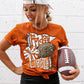 FRIDAY NIGHT LIGHTS ORANGE & WHITE - DTF TRANSFER