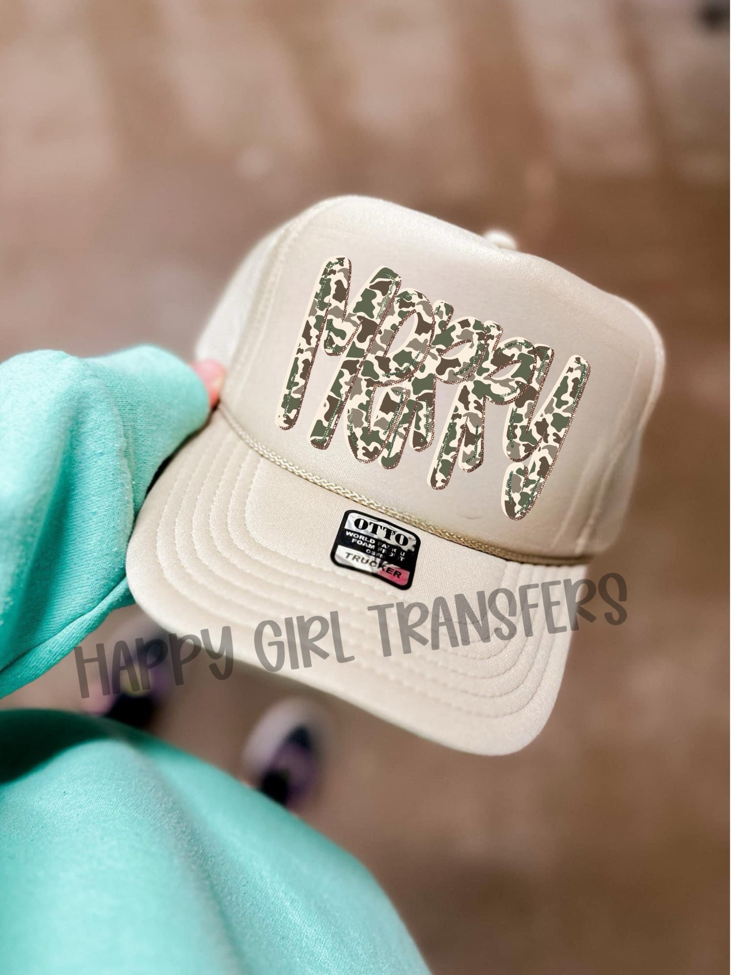 CAMO MERRY - DTF TRANSFER