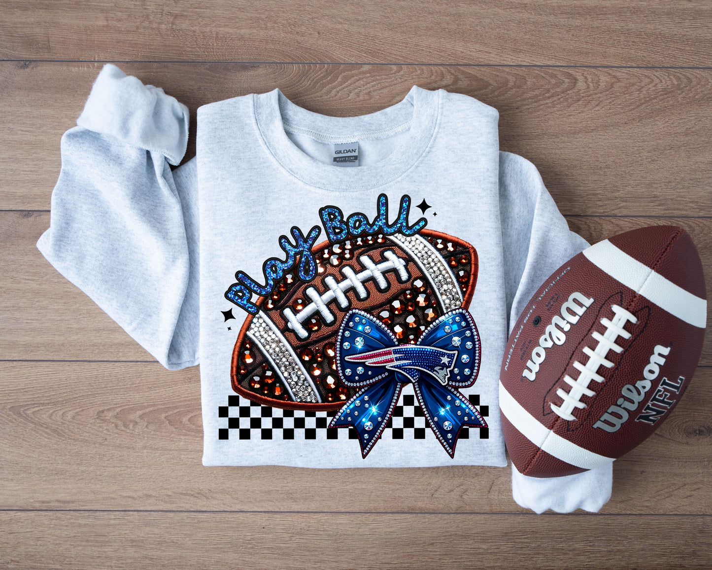 FAUX SPARKLES PATRIOTS - DTF TRANSFER