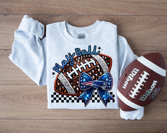 FAUX SPARKLES PATRIOTS - DTF TRANSFER