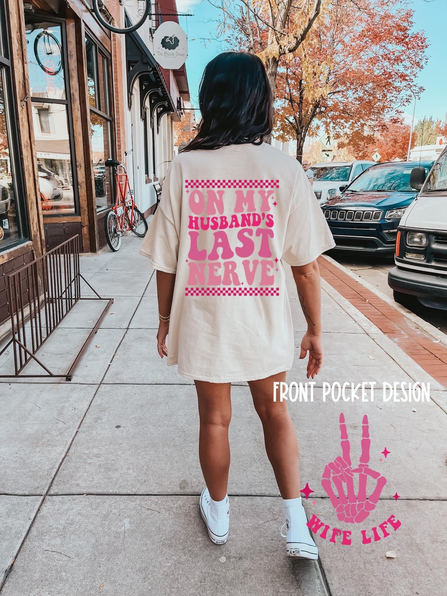 ON MY HUSBAND’S LAST NERVE (PINK) - DTF TRANSFER