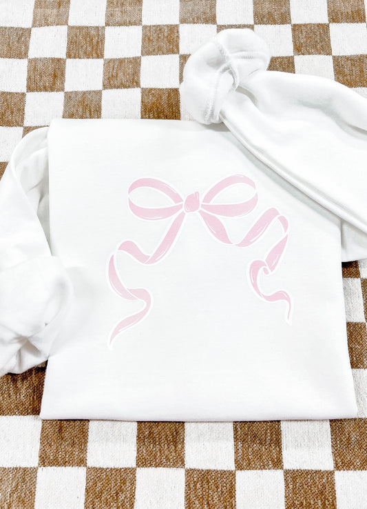 PINK BOW - DTF TRANSFER