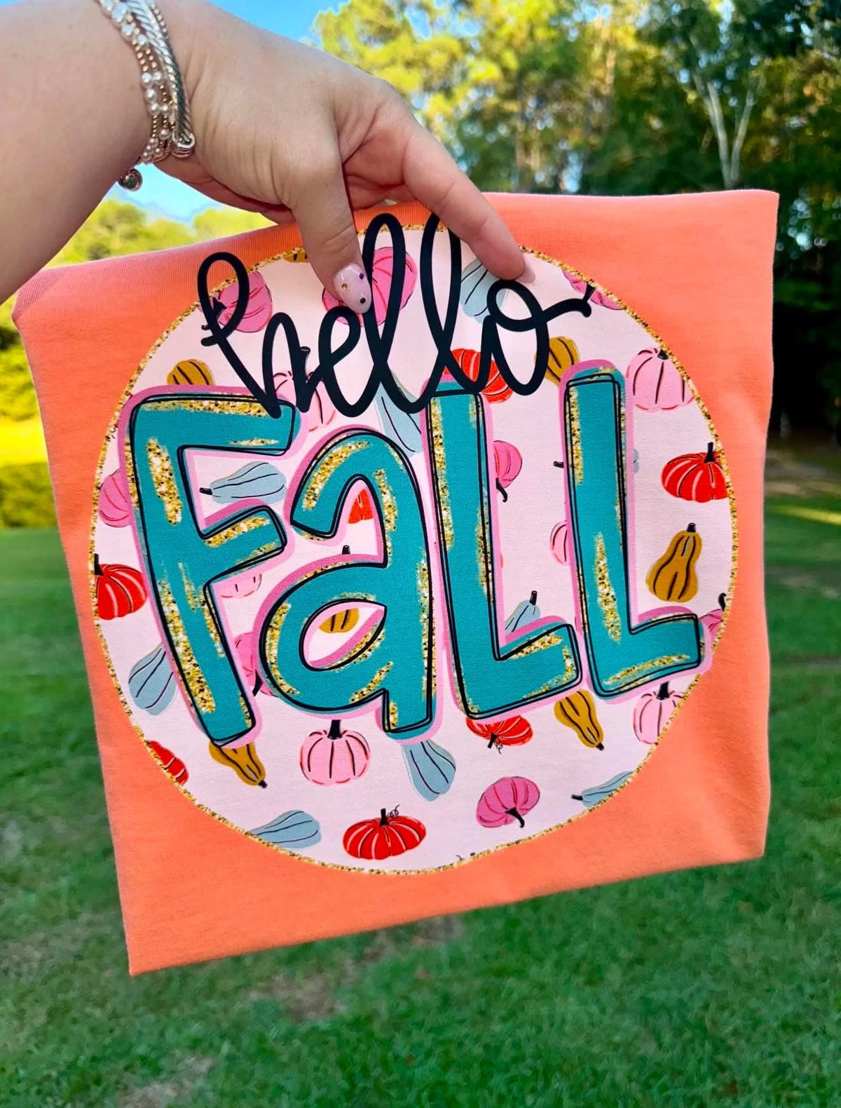 HELLO FALL - DTF TRANSFER