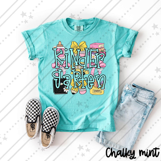 PASTEL COQUETTE KINDERGARTEN - DTF TRANSFER