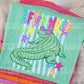NEON AFTER WHILE CROCODILE STRIPES  - DTF TRANSFER