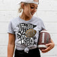 FRIDAY NIGHT LIGHTS BLACK & WHITE - DTF TRANSFER