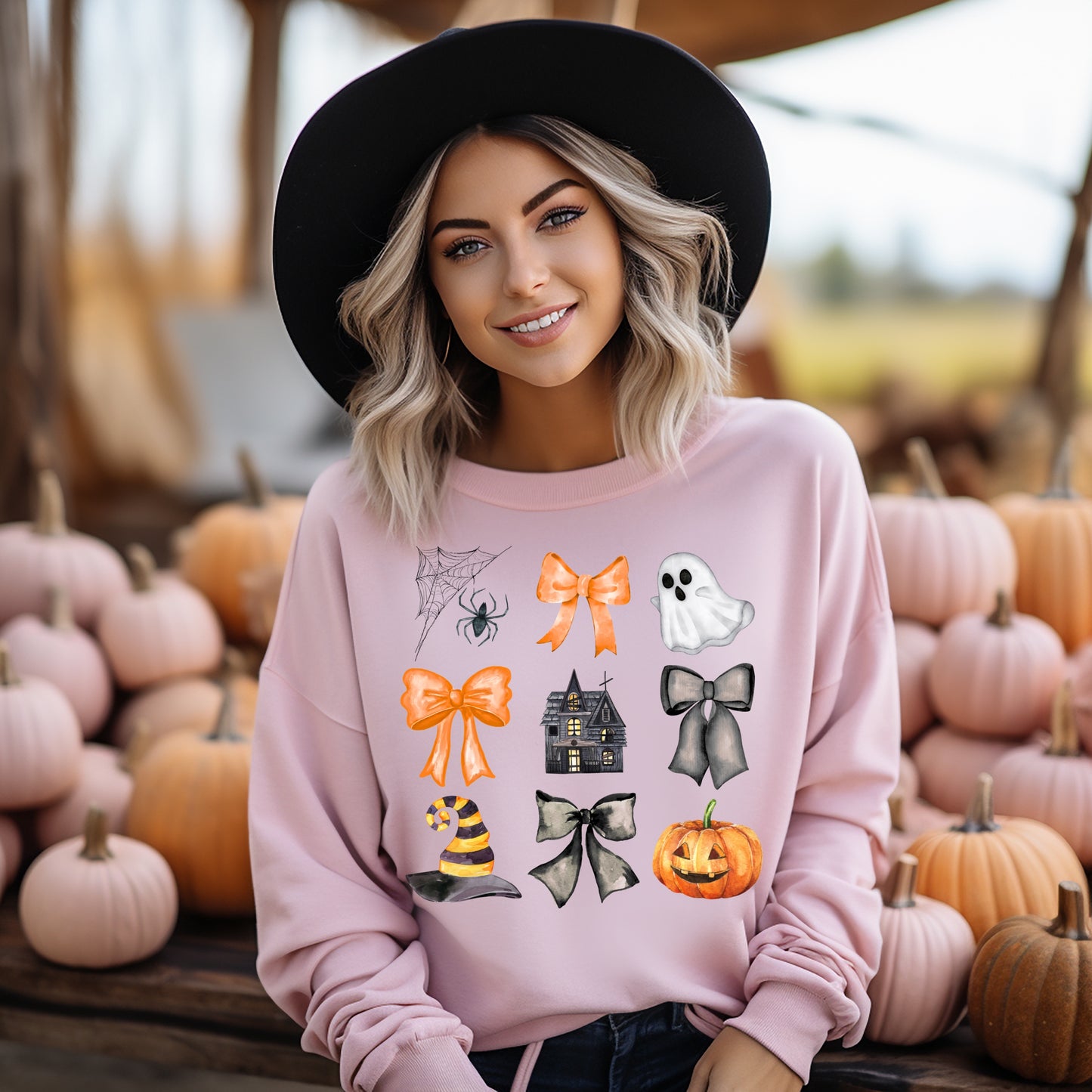 CUTE HALLOWEEN COQUETTE - DTF TRANSFER