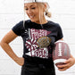 FRIDAY NIGHT LIGHTS MAROON & WHITE - DTF TRANSFER