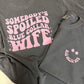 SOMEBODY’S SPOILED BLUE COLLAR WIFE(PINK) - DTF TRANSFER