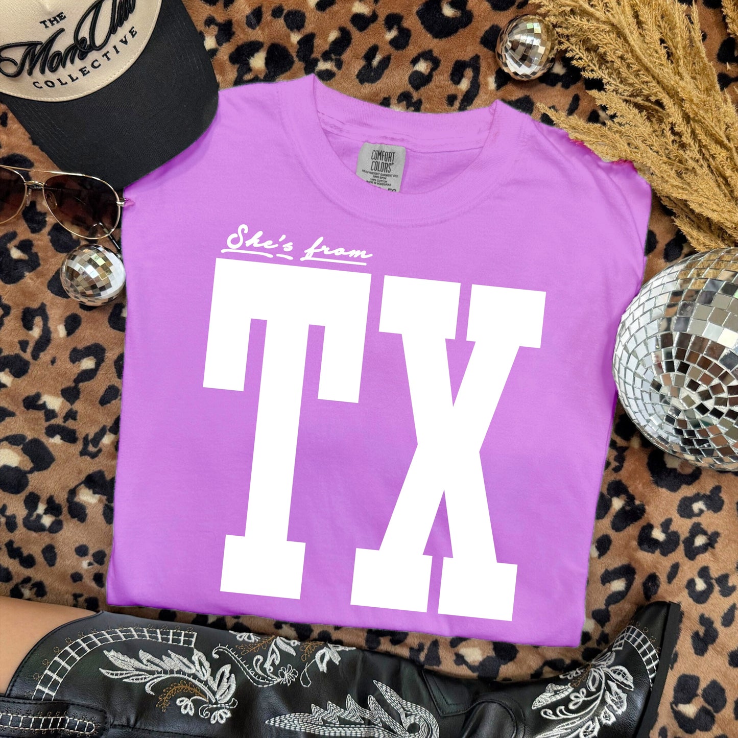 SHE’S FROM TEXAS - DTF TRANSFER