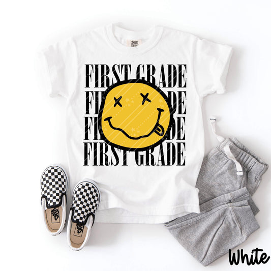 SMILEY 1ST GRADE - DTF TRANSFER