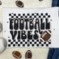 CHECKERED FOOTBALL VIBES - DTF TRANSFER