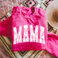 PINK CHECKERED MAMA-DTF TRANSFER