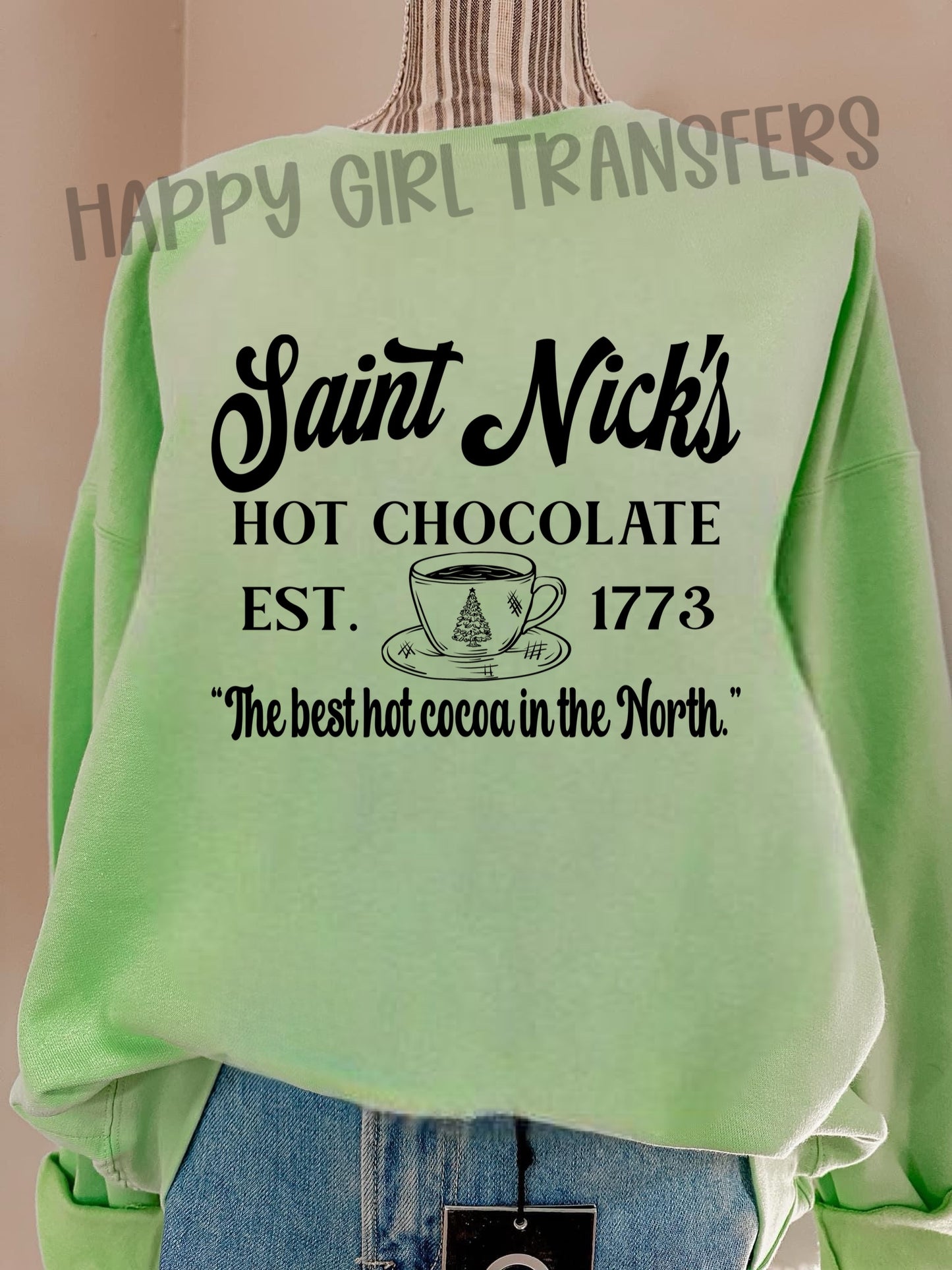SAINT NICK’S HOT CHOCOLATE - DTF TRANSFER