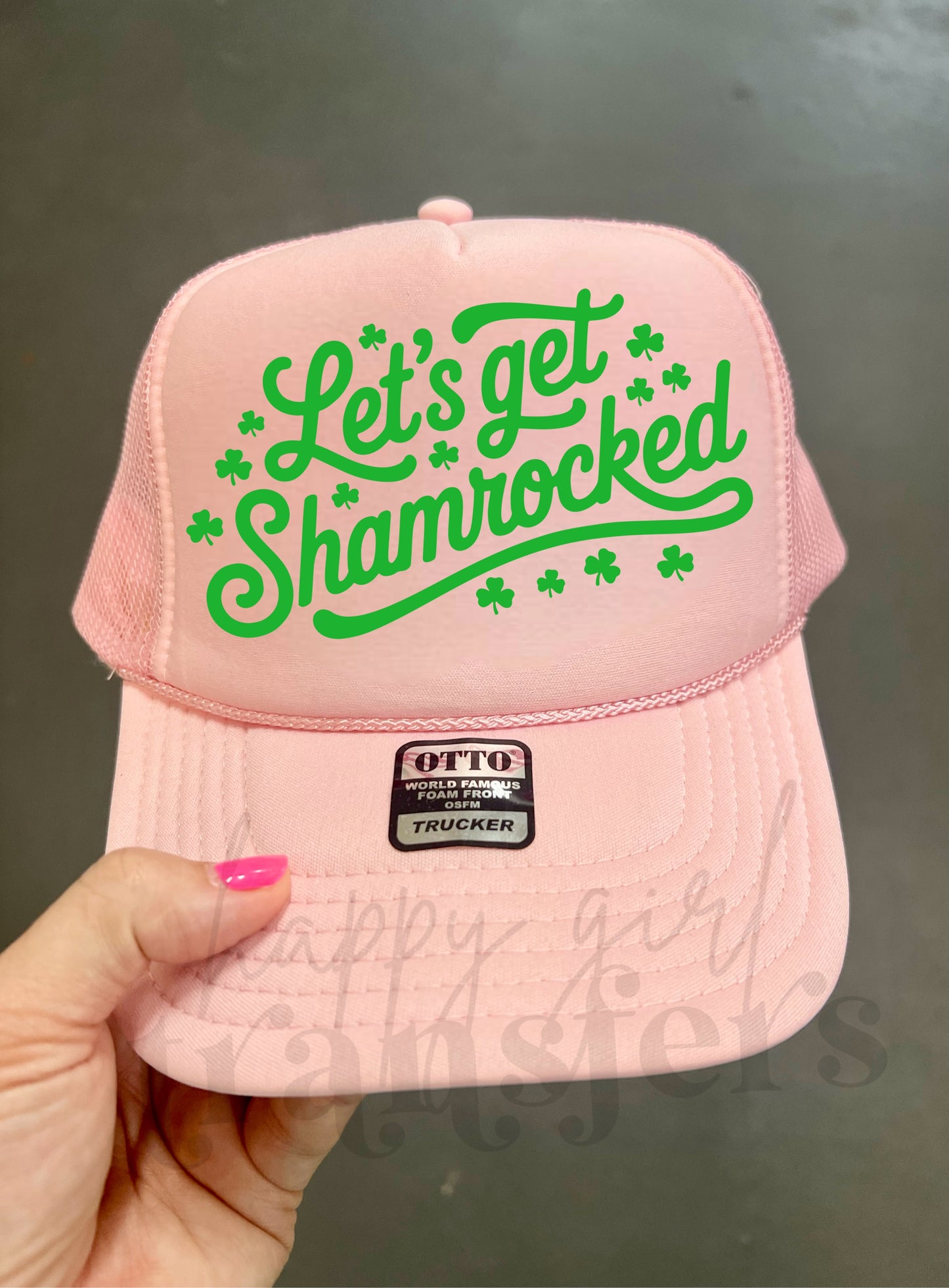 LET’S GET SHAMROCKED - DTF TRANSFER