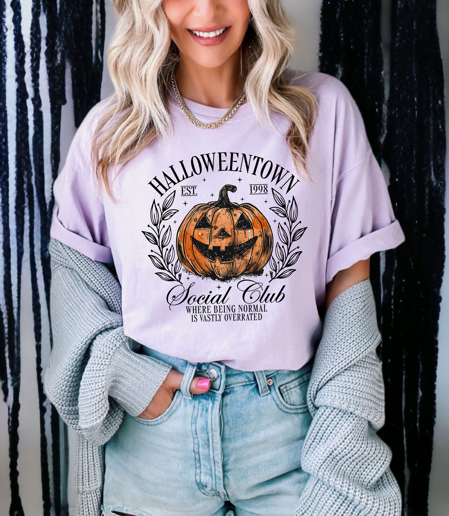 HALLOWEENTOWN SOCIAL CLUB - DTF TRANSFER