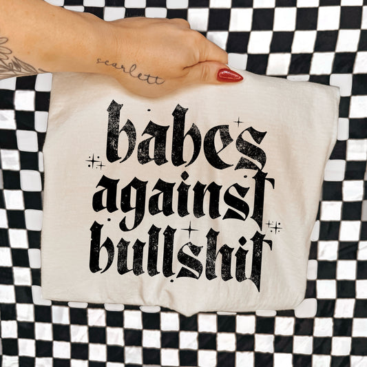 BABES AGAINST BULLSHIT - DTF TRANSFER