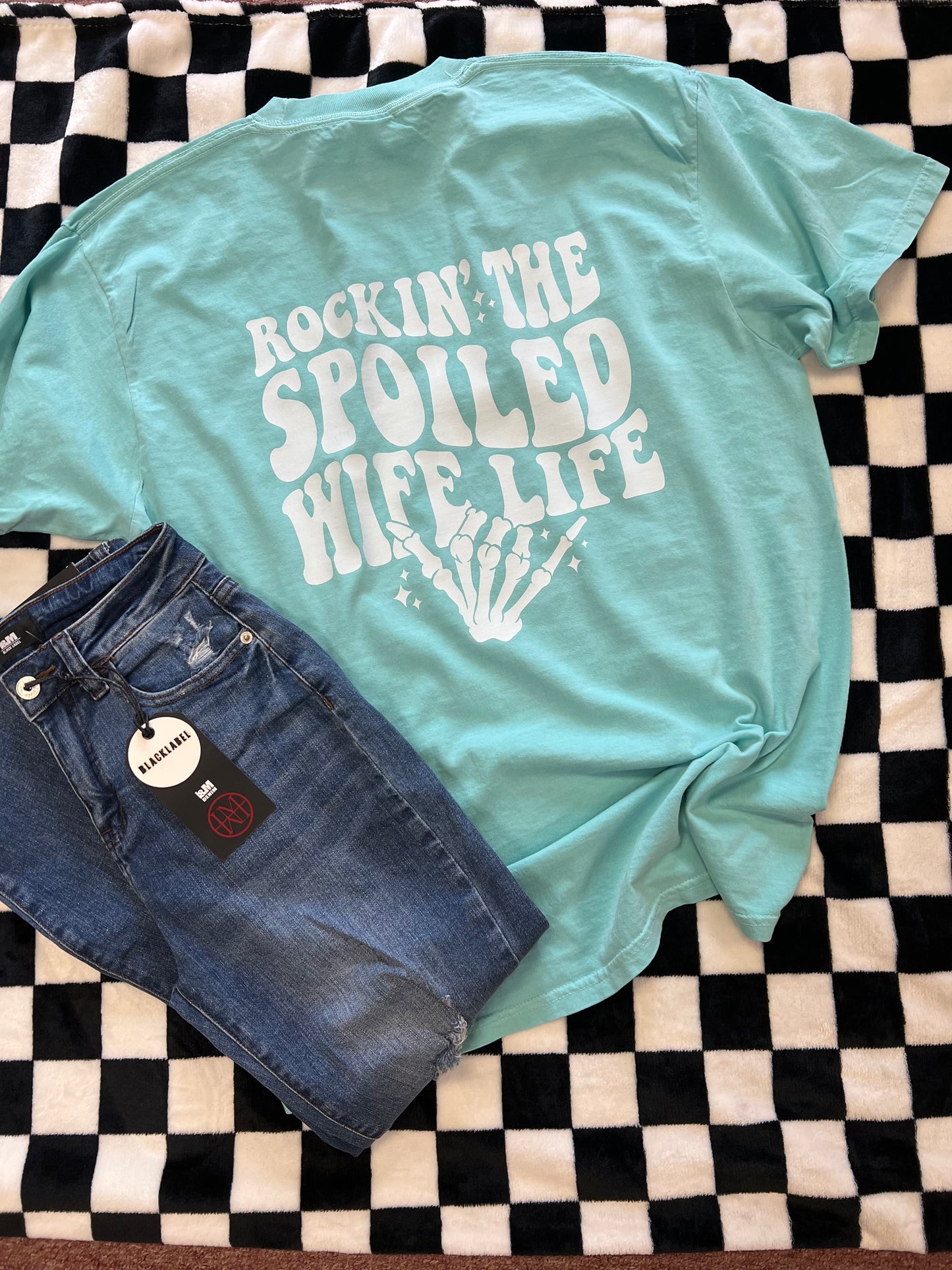 ROCKIN’ THE SPOILED WIFE LIFE - DTF TRANSFER