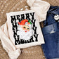 RETRO MERRY SANTA - DTF TRANSFER