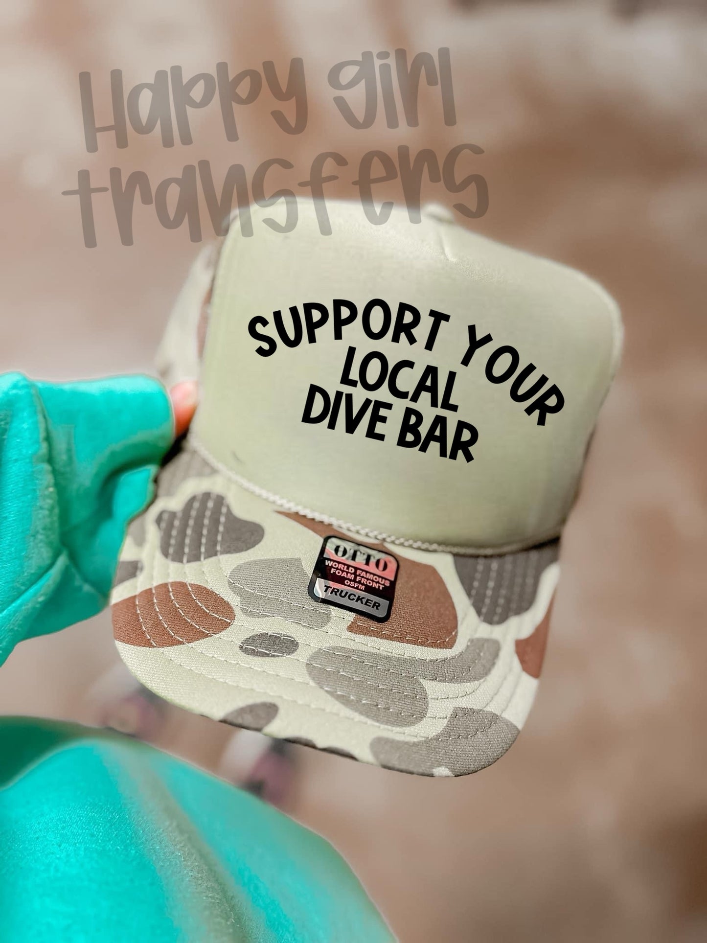 SUPPORT YOUR LOCAL DIVE BAR - DTF TRANSFER