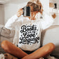 BOOKS ARE MY LOVE LANGUAGE - DTF TRANSFER