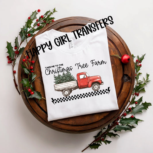 TAKE ME TO THE CHRISTMAS FARM - DTF TRANSFER