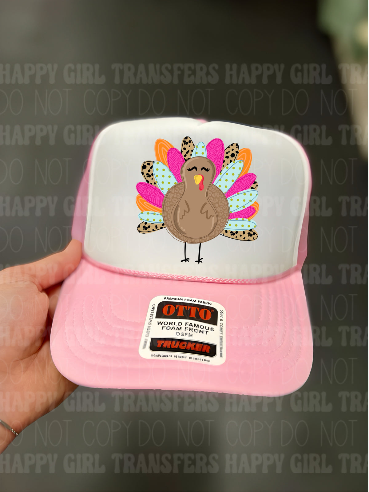 PINK TURKEY - DTF TRANSFER