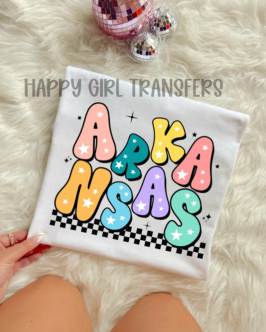 RETRO ARKANSAS - DTF TRANSFER