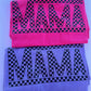 CHECKERED MAMA - DTF TRANSFER