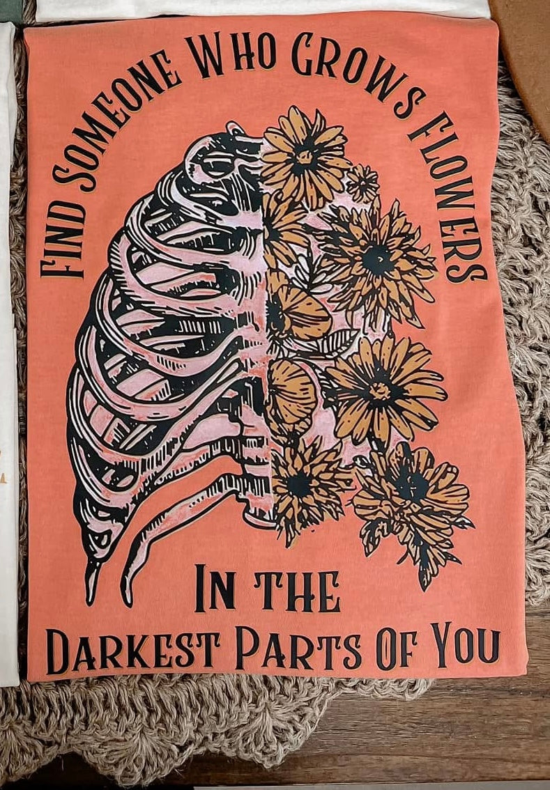 ZACH BRYAN FIND SOMEONE WHO GROWS FLOWERS - DTF TRANSFER