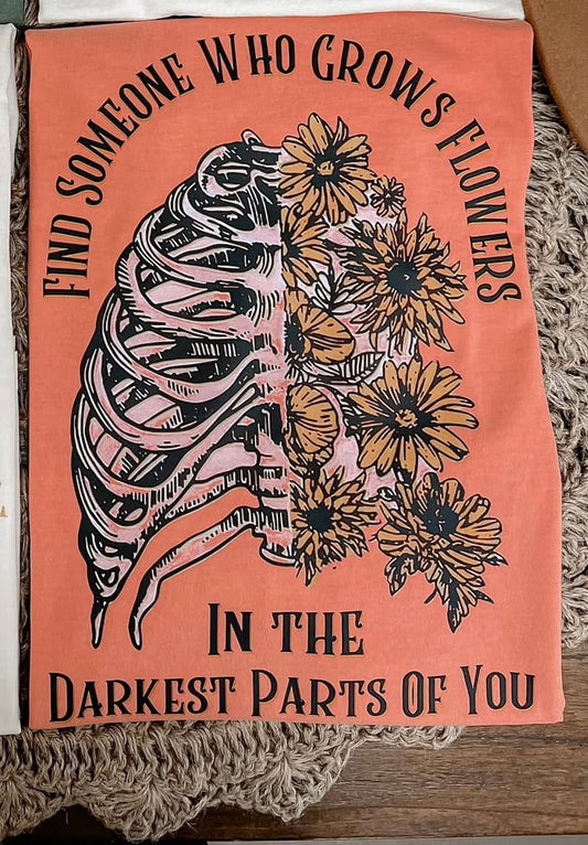 ZACH BRYAN FIND SOMEONE WHO GROWS FLOWERS - DTF TRANSFER