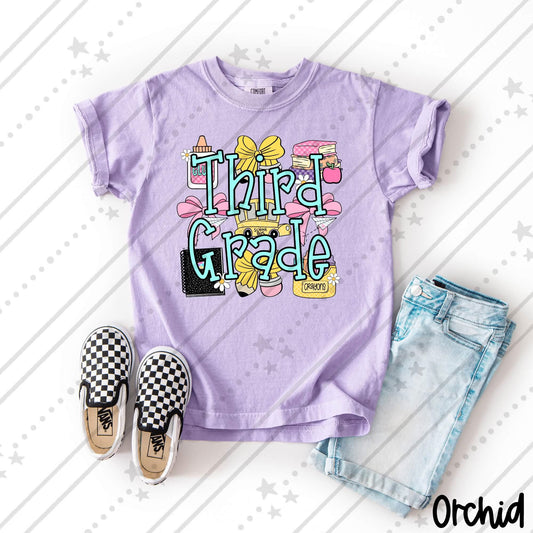 PASTEL COQUETTE 3RD GRADE - DTF TRANSFER
