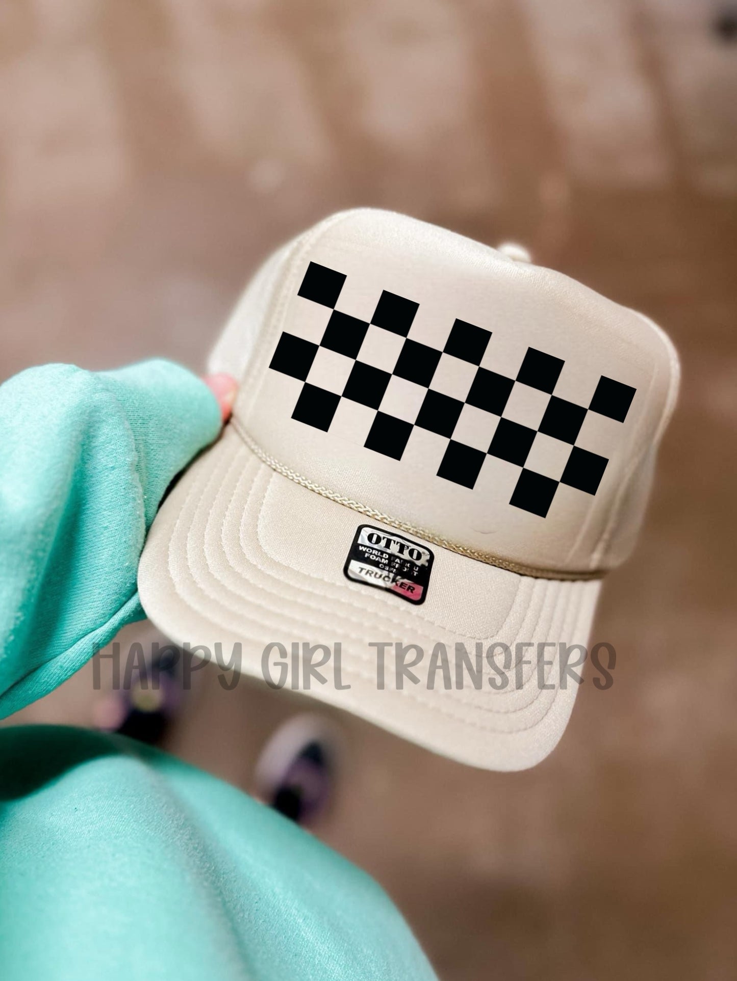 CHECKERED - DTF TRANSFER