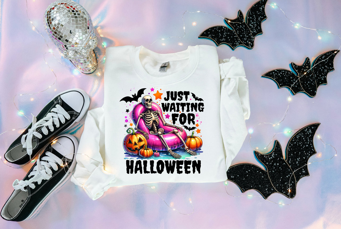 JUST WAITING FOR HALLOWEEN - DTF TRANSFER
