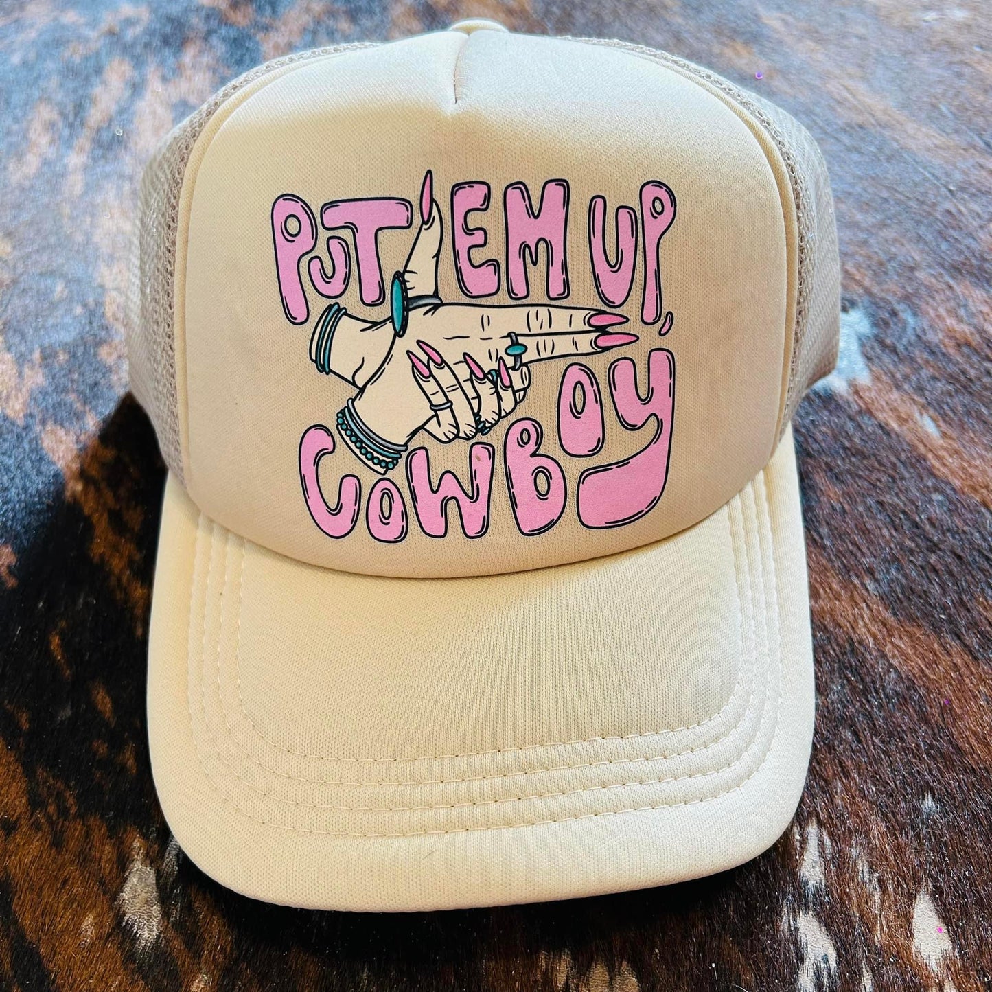 PUT EM UP COWBOY - DTF TRANSFER