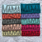 CHECKERED MAMA - DTF TRANSFER